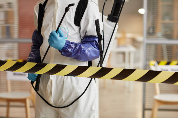 Professional Biohazard Cleanup technician working in Lacey, WA